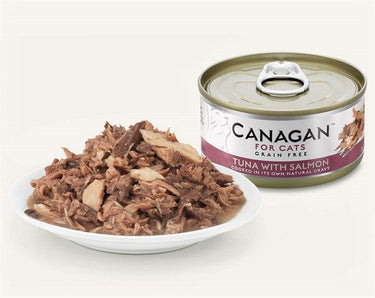 Canagan Tuna with Salmon Wet Cat Food 75g Tin - 75g